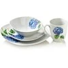 Affek Design LEA PURPLE Komplet obiadowy 16cz. kubek 370ml/miska 500ml 17/19,5/25,5cm