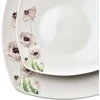 Affek Design LEA Rožinis Komplet obiadowy 18części miska 16,5cm 500ml/18cm/24cm