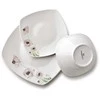 Affek Design LEA Rožinis Komplet obiadowy 18części miska 16,5cm 500ml/18cm/24cm