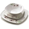 Affek Design LEA Rožinis pietų rinkinys 18 dalių dubenėlis 16,5 cm 500 ml / 18 cm / 24 cm