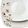 Affek Design LEA Rožinis pietų rinkinys 18 dalių dubenėlis 16,5 cm 500 ml / 18 cm / 24 cm