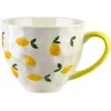 Affek Design LIMONE Puodelis 400 ml 11x15x9 cm citrinos spalvos