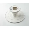Affek Design Tortinė ant kojelės iš porceliano 25xh11cm, "Louise" , pilka