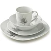 Affek Design MAGNOLIA indų rinkinys, 16 dalių, 370 ml puodelis / 500 ml dubuo, 17/19,5/25,5 cm