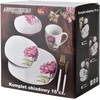Affek Design MAGNOLIA indų rinkinys, 16 dalių, 370 ml puodelis / 500 ml dubuo, 17/19,5/25,5 cm