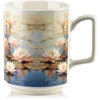 Affek Design MOJRA Puodelis 350ml 8x11x10cm nenufar