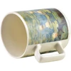 Affek Design MOJRA Puodelis 350ml 8x11x10cm nenufar impresja