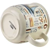 Affek Design NORMAN Puodelis 450ml 9,6x13x9,3cm żaglówka