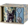 Affek Design NOYA Puodelis su breloczkiem 380ml 9x13x9cm Buldog francuski