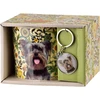 Affek Design NOYA Puodelis su breloczkiem 380ml 9x13x9cm York Yorkshire Terrier