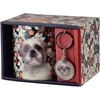 Affek Design NOYA Puodelis su breloczkiem 380ml 9x13x9cmShih Tzu