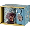 Affek Design NOYA Puodelis su breloczkiem 380ml 9x13x9cm Jamnik