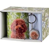Affek Design NOYA Puodelis su breloczkiem 380ml 9x13x9cm Pudel