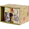 Affek Design NOYA Puodelis su breloczkiem 380ml 9x13x9cm Border Collie