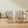 Affek Design PETER 2 termo puodelių rinkinys, 400 ml, 10,5 x 7,2 x 11 cm, pilkas