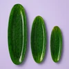Allesken Stiklinis indas 9x25xh2cm,agurkas