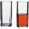 Allesken ELISE STRIPES 4 stiklinių rinkinys, 360 ml, permatomos, 7x7x15 cm