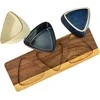 Allesken MODERN KITCHEN Deska su 3 miskami 9x9x3,5cm(28x9,5x1,2cm) 100ml