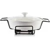 „Allesken MODERN KITCHEN“ šildytuvas 1,6 l, 33,2 x 22 x 6,6 cm, lygus, baltas