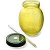 Mondex MODERN KITCHEN stiklinis puodelis su stikliniu šiaudeliu 550ml 6,5x10x13cm