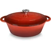 Allesken RODELUXE ovali ketaus keptuvė 30x22, x11cm 4.3L
