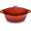 Allesken RODELUXE ovali ketaus keptuvė 30x22, x11cm 4.3L