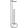 Bathlab DEA Juodas tualetinio popieriaus stovas 15x15x54 cm