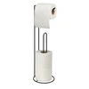 Bathlab DEA Juodas tualetinio popieriaus stovas 15x15x54 cm