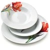 LEA TULIP Komplet obiadowy 18 dalys 21,8cm/19,2/27cm talerz zupa 220ml