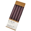 Mondex 4 VELA PENCIL žvakių rinkinys, 2,2 x 23 cm, gervuogių spalvos