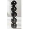 Mondex 6 KAMULIŲ RINKINYS 7cm Juodas