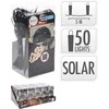 Mondex Łańcuch świetlny solarny 50 LED zimna biel 2 m