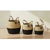 Mondex „Affek Design“ BALI KOMPLEKTAS 3 IŠLAIDOS I30x38x34cm, M28x32x28cm, S23x26x24cm