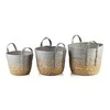 Mondex BALI Komplet 3 koszy 33x33x26/28x28x23/23x23x20cm