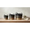 Mondex Affek Design BALI 3 krepšiai jūros žolės 33x33xH: 26 / 28x28xH: 23 / 23x23xH: 20cm
