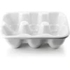 Mondex BASIC kiaušinių lėkštės, 6 vnt., 16,8 x 11,5 x 5 cm