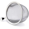 Cookini Allesken BASIC STEEL Mini sidabrinis arbatinukas 7,3 × 9,2 × 5 cm su rankena