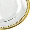 Mondex BLANCHE CLEAR dekoratyvinė padėklas 33x33x1,5 cm