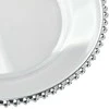Lumarko Mondex BLANCHE CLEAR dekoratyvinė padėklas 33x33x1,5 cm