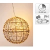 Mondex BOMBKA LED METALOWA Juoda 35 CM