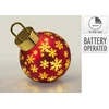 Mondex BOMBKA ŚWIĄTECZNA LED 20 CM RAUDONA