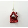 Mondex Bombka szklana 5,3x4,9x8,2cm