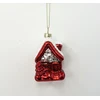 Mondex Bombka szklana 5,3x4,9x8,2cm