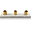 Mondex CEDRIC MARBLE žvakidė 3 žvakėms 20x6,5x4 cm