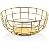 CEDRIC Gold dubuo 25xh10cm Mondex dekoratyvinis krepšelis