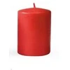 Mondex CLASSIC CANDLES vidutinio dydžio cilindro formos žvakė 7x7x14 cm raudona