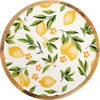 Mondex Dekoratyvinė lėkštė iš mango medienos, 25 x 1,5 cm