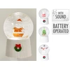 None Decoration Snow globe with LED. ABL100010. 14.7 cm. 10 cm