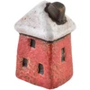 Mondex Domek ceramiczny mix 3 wzoryżółty/žalia/raudona 3,1x2,7x6,1cm