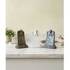 Mondex Figūros pjedestalas su angelu 7x14,5x18cm, auksinis